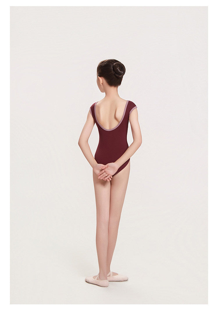 CICELYLI Girls’ & Women’s Floral Boat-Neck Tank Ballet Leotard