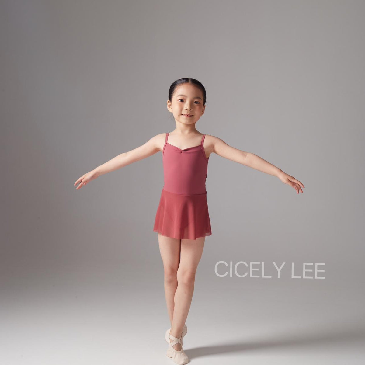 CICELYLI Girls’ & Women’s Twist-Back Camisole Skirted Ballet Leotard
