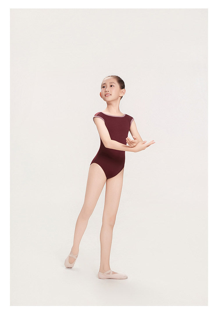 CICELYLI Girls’ & Women’s Floral Boat-Neck Tank Ballet Leotard