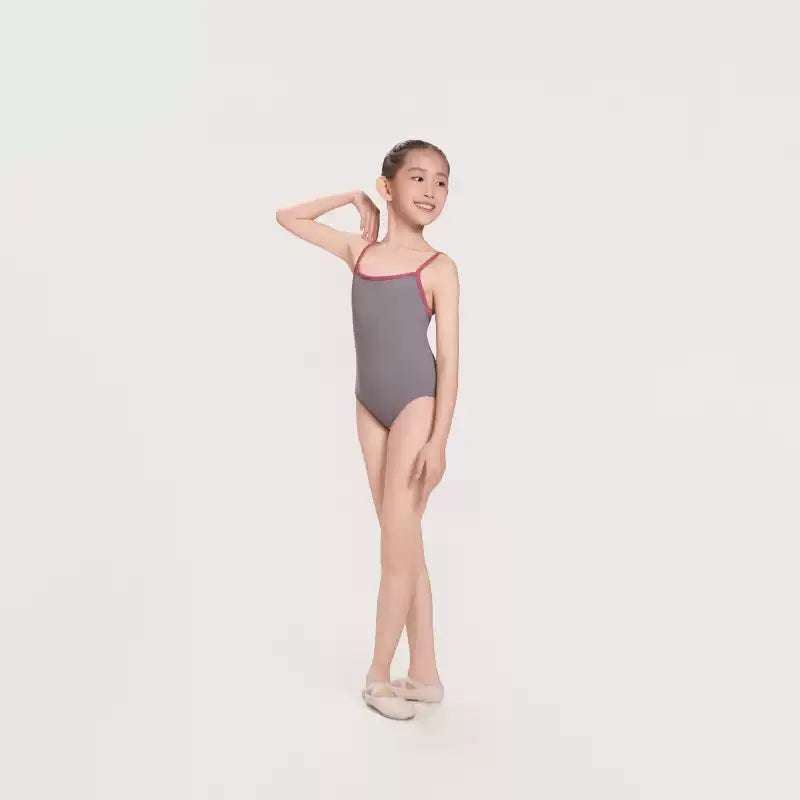 CICELYLI Girls’ & Women’s Color-Block Strappy-Back Camisole Ballet Leotard