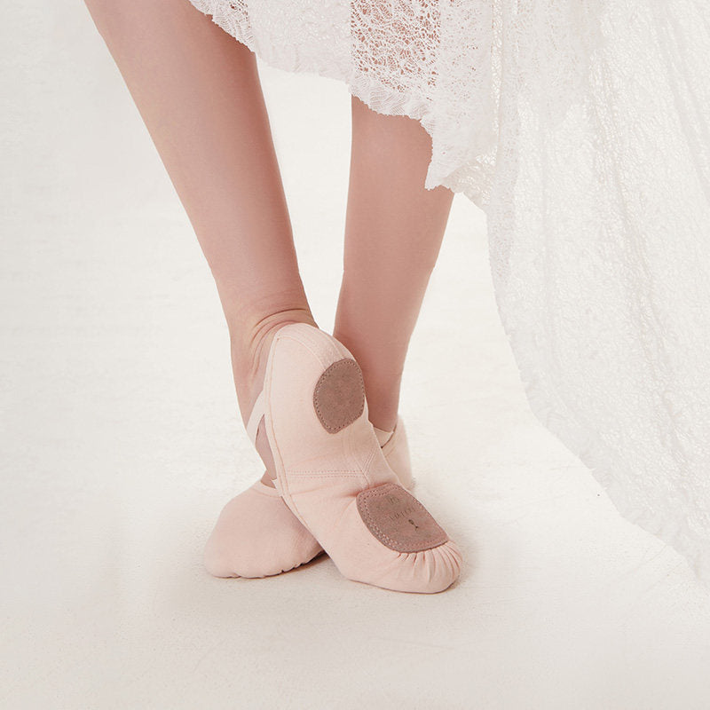 CICELYLI Girls’ & Women’s Stretch Fabric Soft-Sole Ballet Shoes